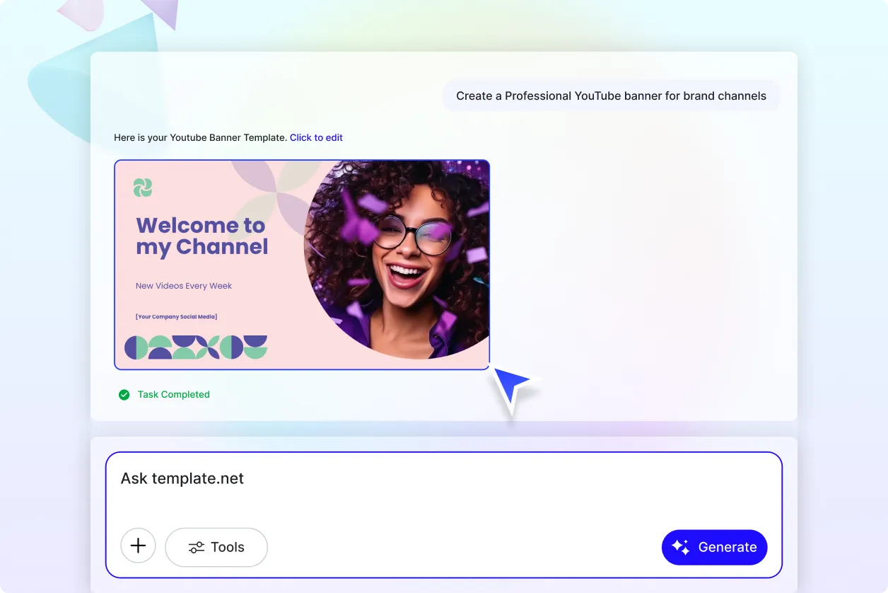 Free AI YouTube Banner Generator, Free YouTube Banner Maker [ No Signup ]
